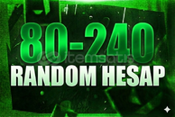 ⭐%100 80-240 Skin Garantili Random Hesap⭐