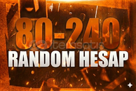 ⭐%100 80-240 Skin Garantili Random Hesap⭐