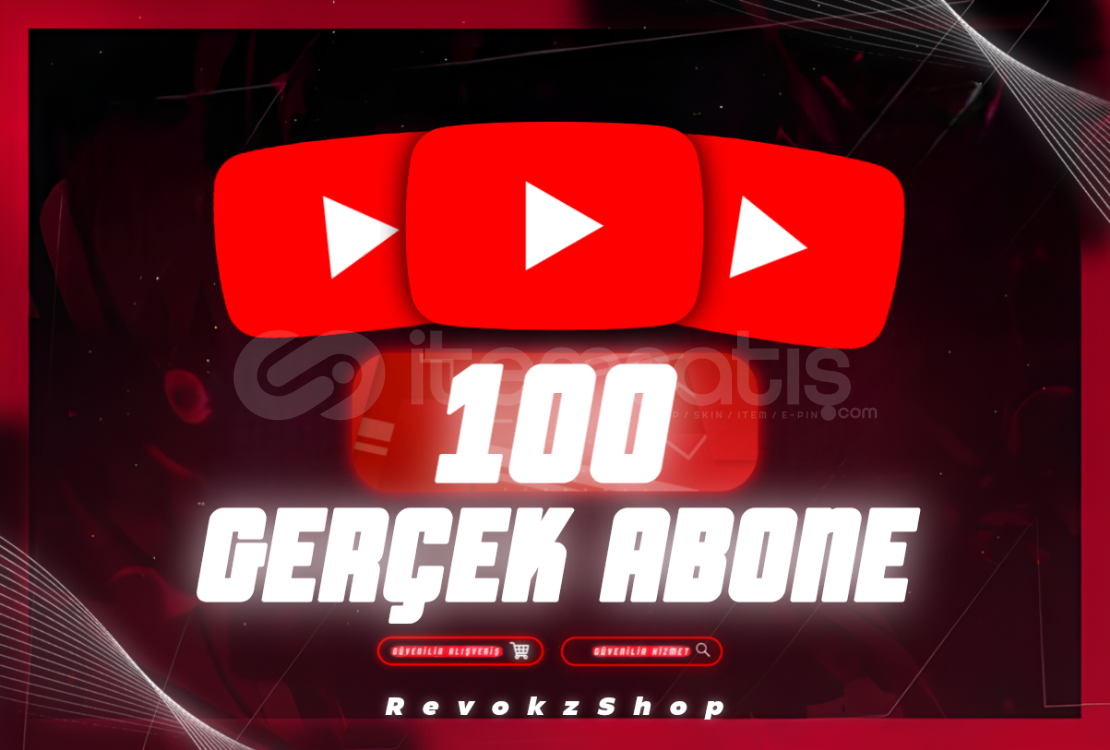 100'ABONE YOUTUBE GARANTİLİ ((KALİE + HIZ)) 100'ABONE YOUTUBE GARANTİLİ ((KALİE + HIZ))
