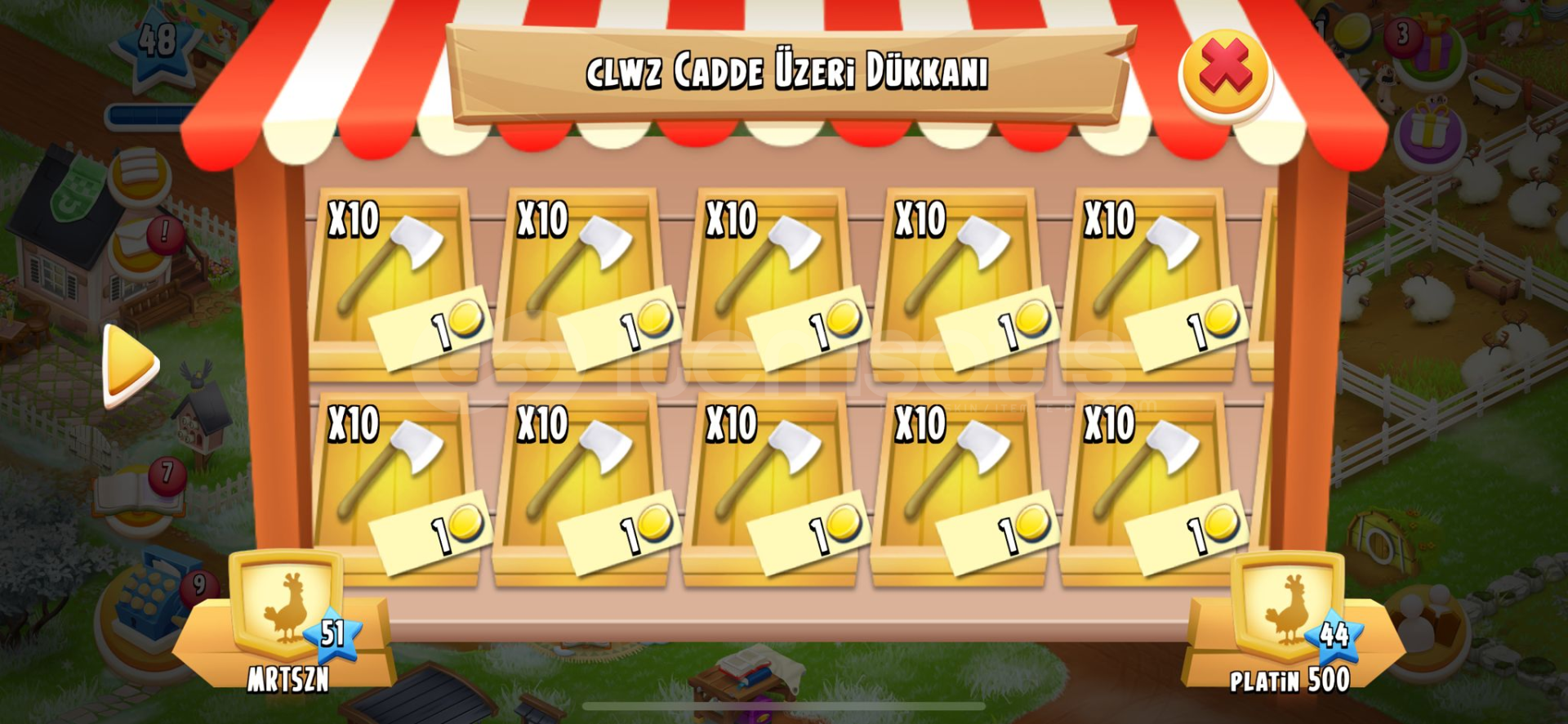 ⭐️100 ADET BALTA ⭐️ ⭐️100 ADET BALTA ⭐️