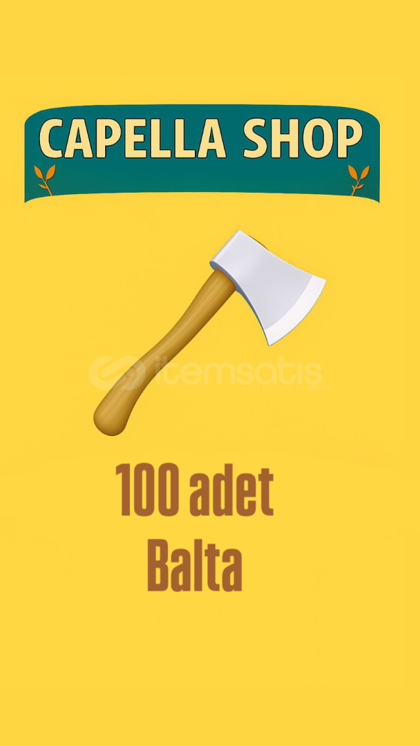 100 adet balta 100 adet balta