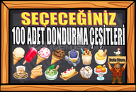 100 ADET DONDURMA MAKİNESİ ÜRÜNÜ 