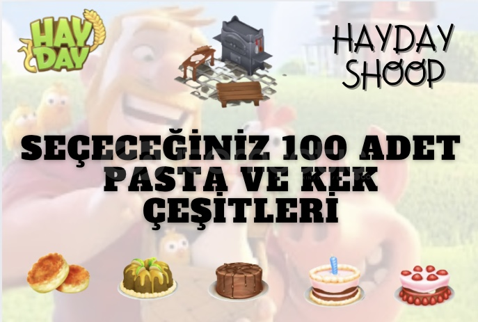 ⚡️100 ADET PASTA MAKİNESİ ÜRÜNÜ | HAY DAY⚡️ ⚡️100 ADET PASTA MAKİNESİ ÜRÜNÜ | HAY DAY⚡️