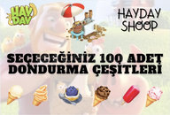 ⚡️100 ADET DONDURMA MAKİNESİ ÜRÜNÜ | HAY DAY⚡️