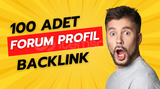 100 Adet Forum Backlink