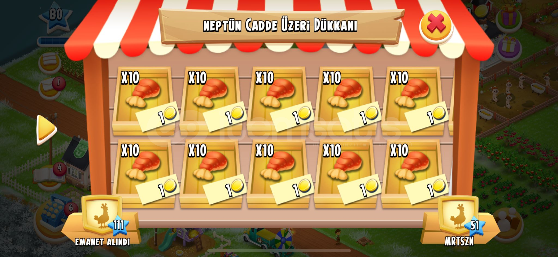 ⭐️ 100 ADET ISTAKOZ ⭐️ ⭐️ 100 ADET ISTAKOZ ⭐️