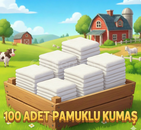 100 ADET KAMUKLU KUMAŞ