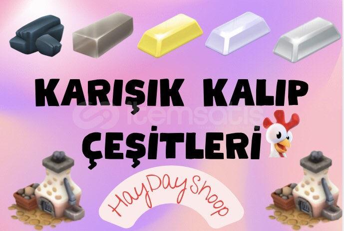 ⚡️100 ADET KARIŞIK KALIP | HAY DAY⚡️ ⚡️100 ADET KARIŞIK KALIP | HAY DAY⚡️