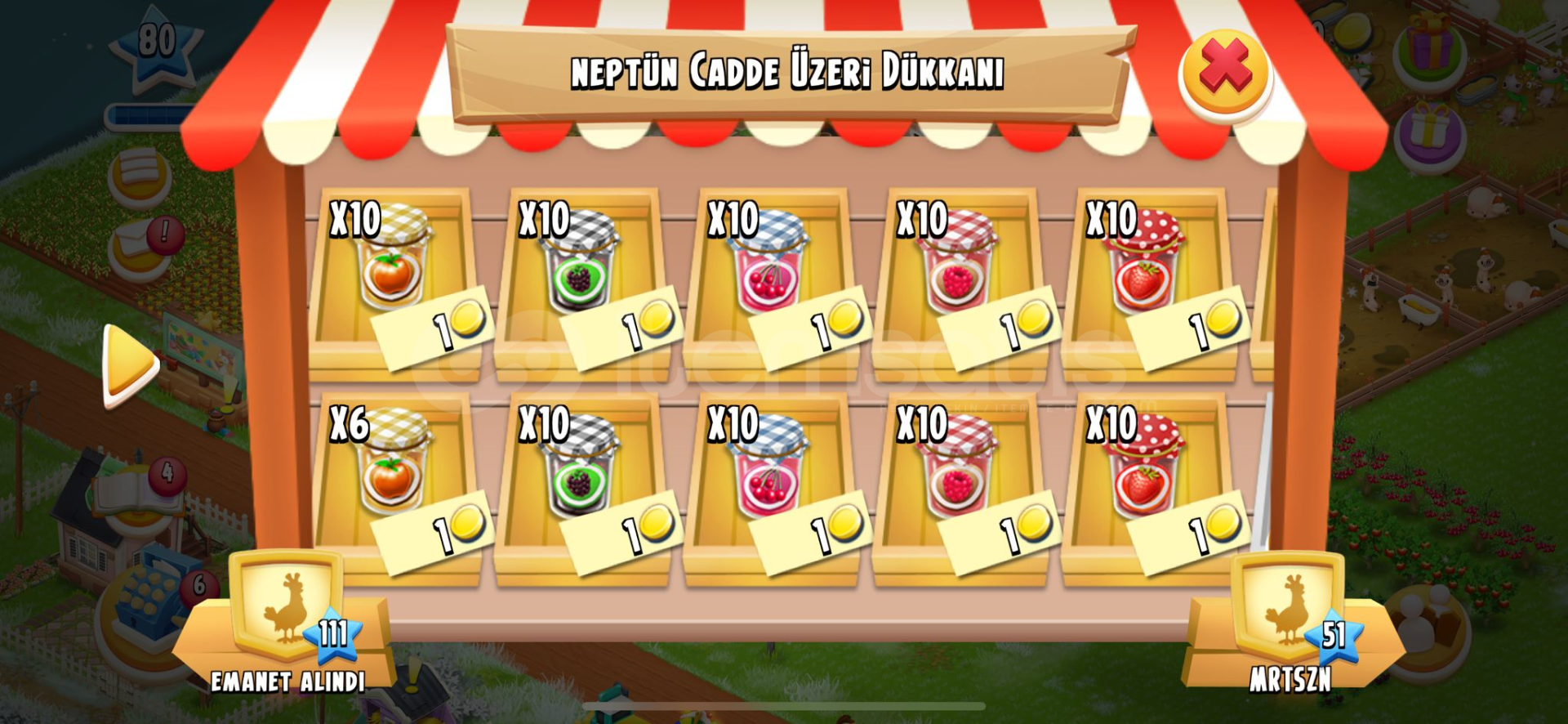 ⭐️100 ADET KARIŞIK REÇEL⭐️ ⭐️100 ADET KARIŞIK REÇEL⭐️