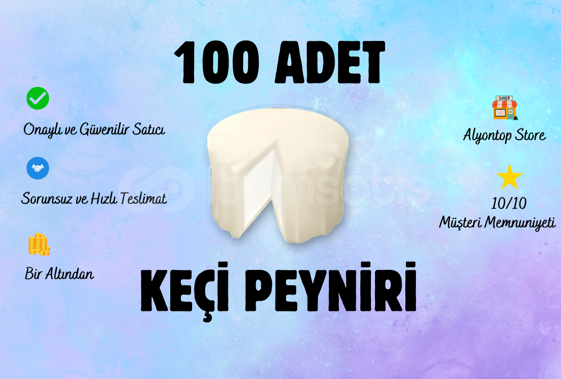 ⏩️ 100 ADET KEÇİ PEYNİRİ  ⏩️ 100 ADET KEÇİ PEYNİRİ