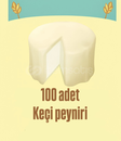 100 adet keçi peyniri