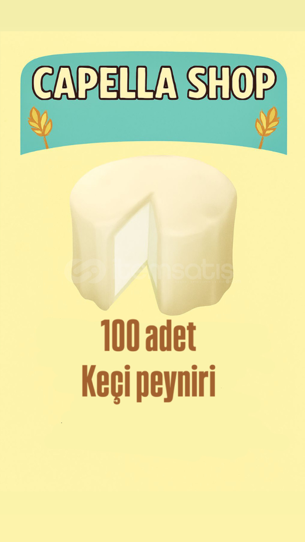 100 adet keçi peyniri 100 adet keçi peyniri