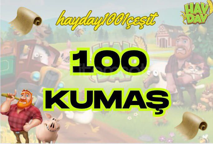 100 adet kumaş 100 adet kumaş