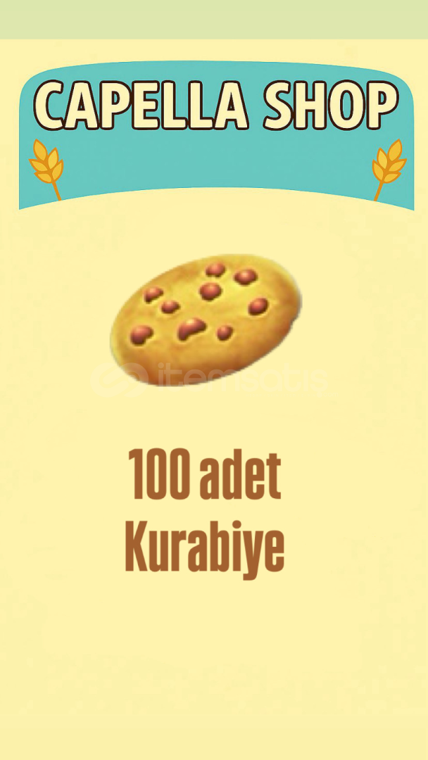 100 adet kurabiye 100 adet kurabiye