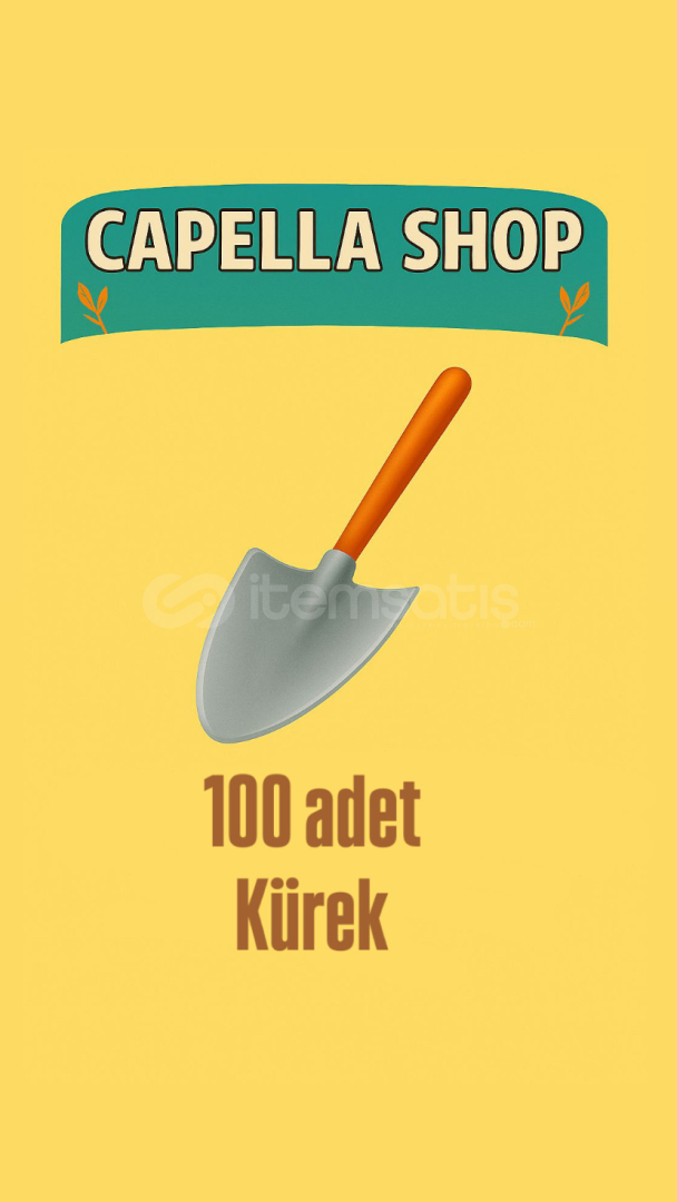 100 adet kürek 100 adet kürek
