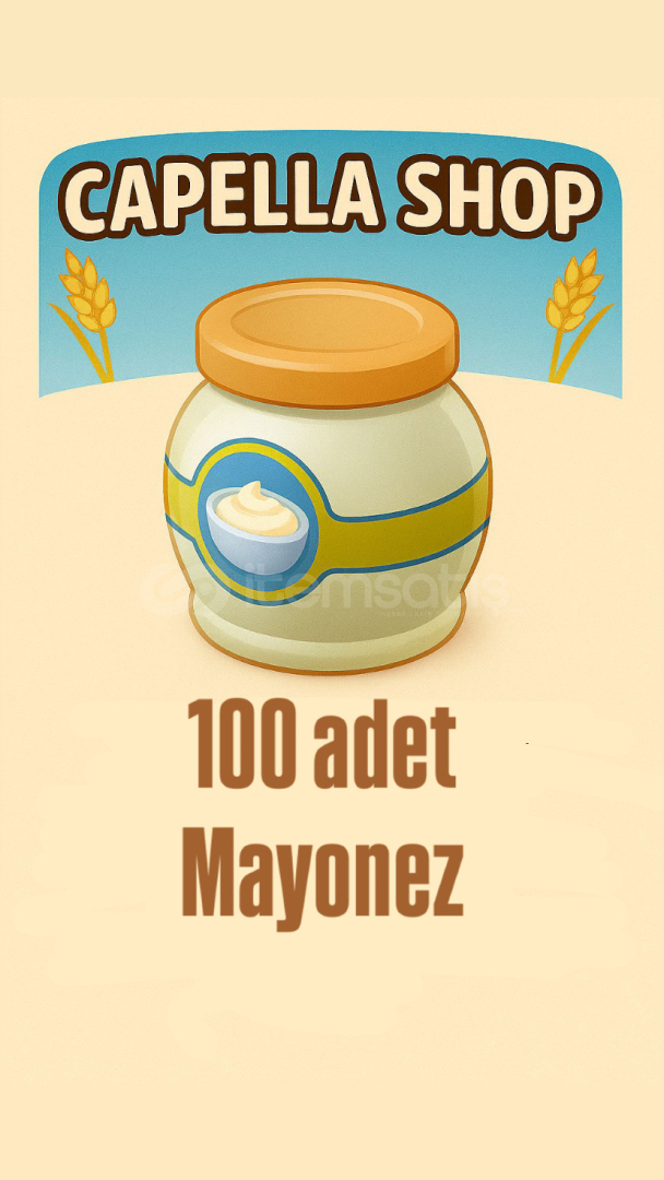 FIRSAT 100 adet mayonez FIRSAT 100 adet mayonez