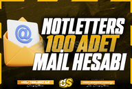 ✨100 ADET NOTLETTERS HESABI✨