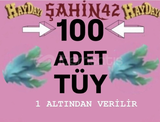 100 ADET ÖRDEK TÜYÜ