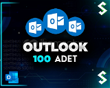 Anlık | 100 Adet Outlook Mail + GARANTİ