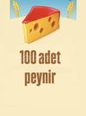 100 adet peynir 100 adet peynir