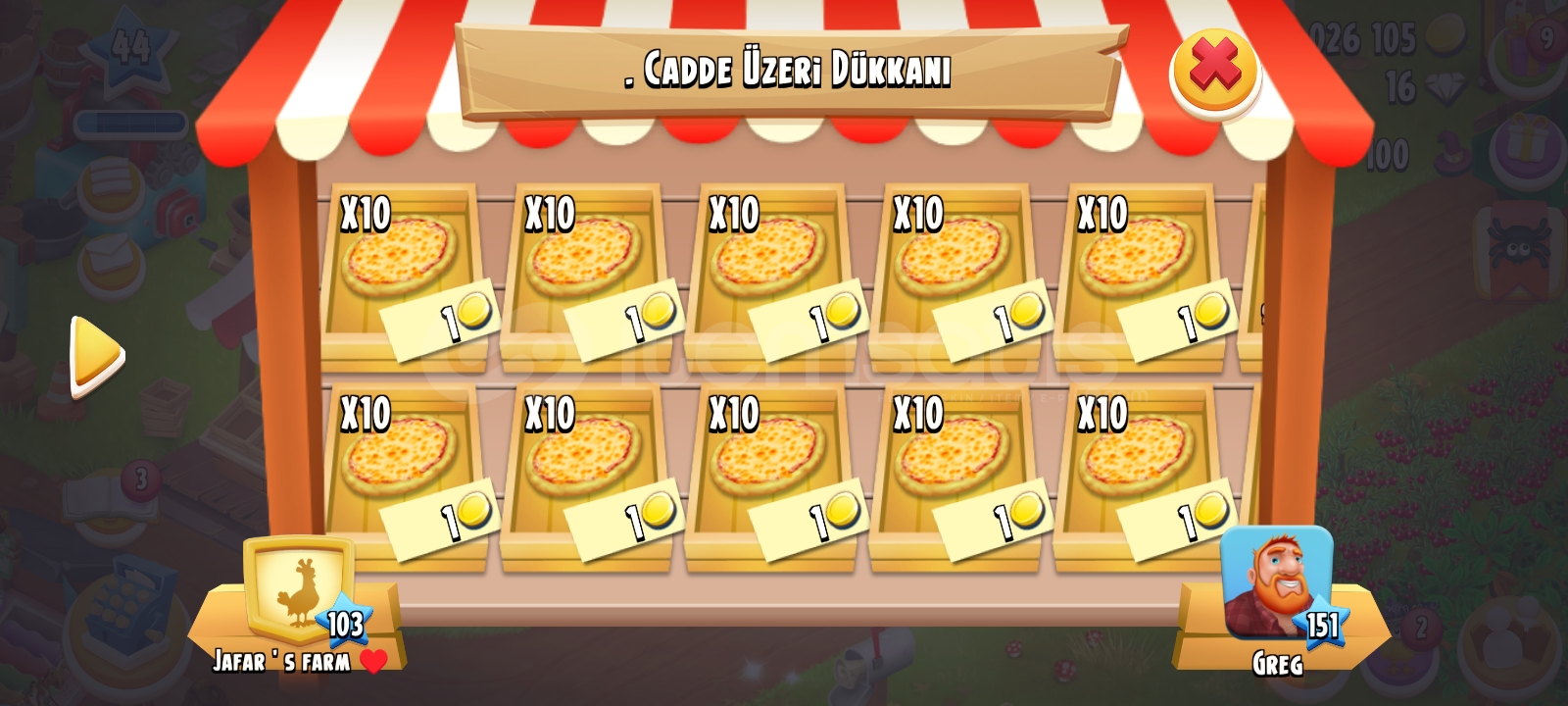 ⚡100 ADET PIZZA⚡ ⚡100 ADET PIZZA⚡