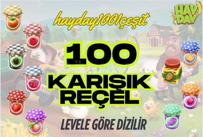 100 adet REÇEL 100 adet REÇEL