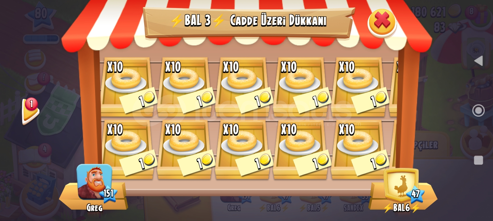 ⚡100 ADET SADE DONUT⚡ ⚡100 ADET SADE DONUT⚡