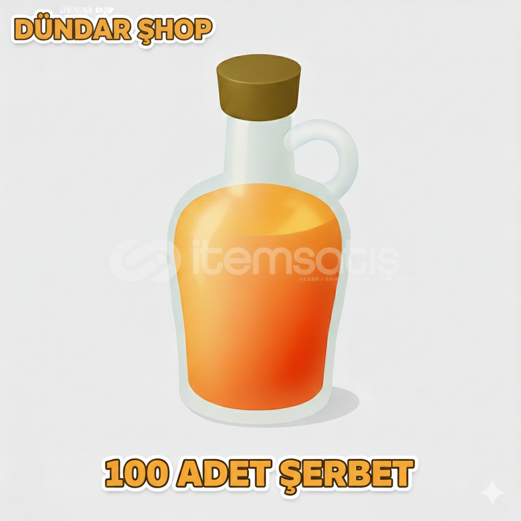 100 ADET ŞERBET  100 ADET ŞERBET