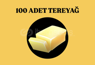 100 ADET TEREYAĞ