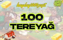 100 adet tereyağı 