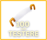100 Adet Testere 