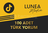 100 ADET TİKTOK ORGANİK TÜRK YORUM