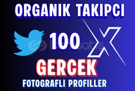 100 ADET TWİTTER X ORGANİK TAKİPÇİ GARANTİLİ