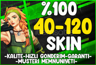 %100 Bansız❤️40-120 Skin[PRİME]⭐