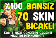 %100 BANSIZ❤️70-120 Skin [SINIRLI SAYIDA]⭐