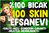 %100 BIÇAK❤️100-120 Skin[EFSANEVİ]⭐