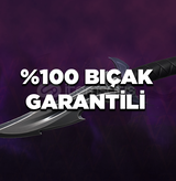 %100 BIÇAK GARANTİ