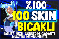%100 BIÇAKLI❤️100-120 Skin [SPECIAL STOCK]⭐