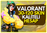 ⭐️%100 Bıçaklı 30-120 Skin Valorant Hesap⭐️