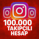 ⭐ 100 BİN Takipçili ✅ 10 yıllık projelik Hesap⭐