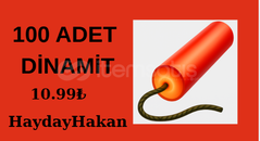 100 Dinamit 10.99 ₺