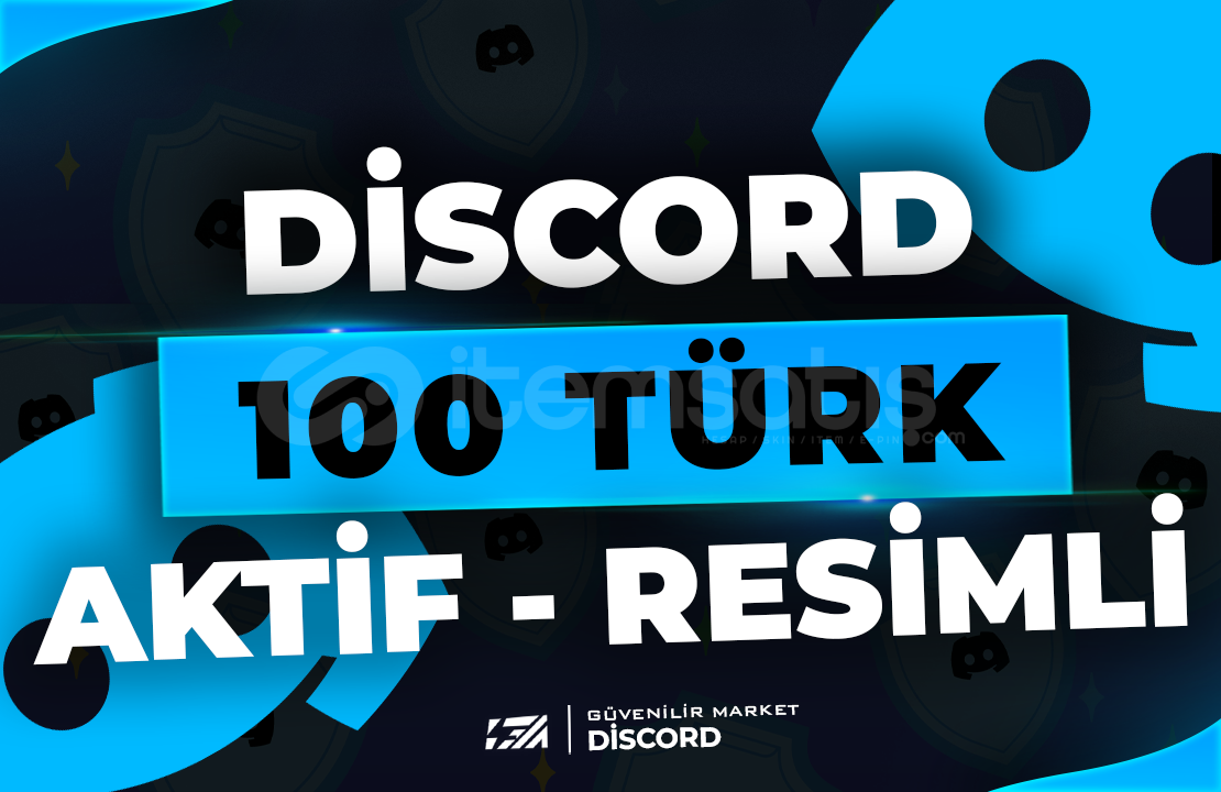 ⭐100 Discord 7/24 Aktif Türk Üye - RESİMLİ⭐ ⭐100 Discord 7/24 Aktif Türk Üye - RESİMLİ⭐