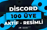 100 Discord 7/24 Aktif Üye - RESİMLİ