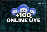 +100 Discord Aktif Üye - anlık teslimat