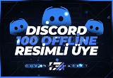 100 Discord Offline Üye - RESİMLİ