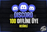 100 Discord Offline Üye | RESİMLİ