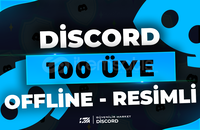 100 Discord Offline Üye - RESİMLİ