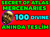 ⭐️100 DIVINE ORB Secret of Atlas Yeni Sezon