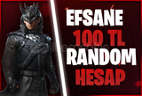 ⭐ %100 EFSANE++ | PUBGM RANDOM HESAP