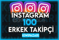 ⭐️[%100 ERKEK] INSTAGRAM 100 ERKEK TAKİPÇİ